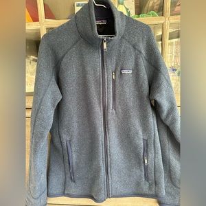 Patagonia Better Sweater Jacket Men’s Medium color dark blue